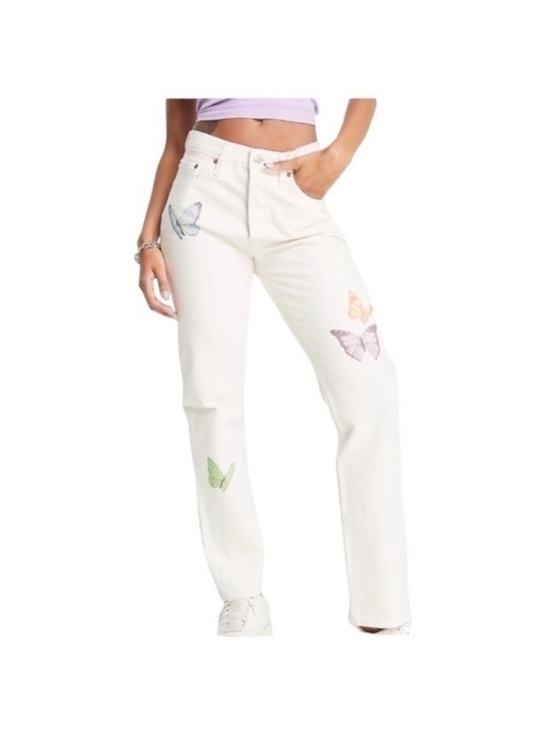 Levi's Denim - Levi’s 501 Straight Leg Butterfly Jeans 🩵🦋